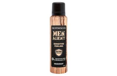 DERMACOL Men Agent Sensitive Feeling deodorant sprej pro muže 150 ml